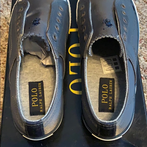 New Polo Ralph Lauren Youth Charcoal Gray Rowenn 4 - Picture 4 of 6